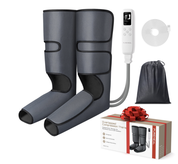 PureHeal for Circulation, Air Compression Foot and Leg Massage 5 MODES